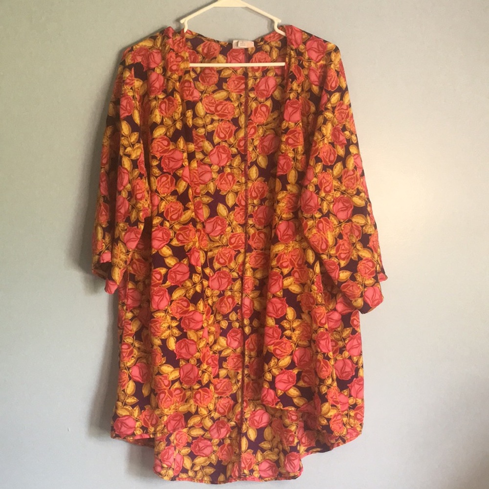 LuLaRoe oversized kimono